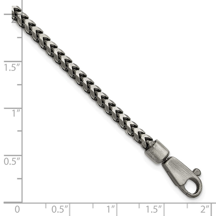 Sterling Silver 3.1mm Franco Bracelets, 8"