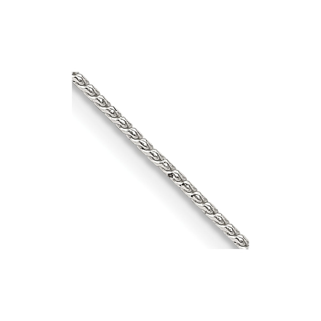 Sterling Silver 0.95mm Franco Necklaces, 18"
