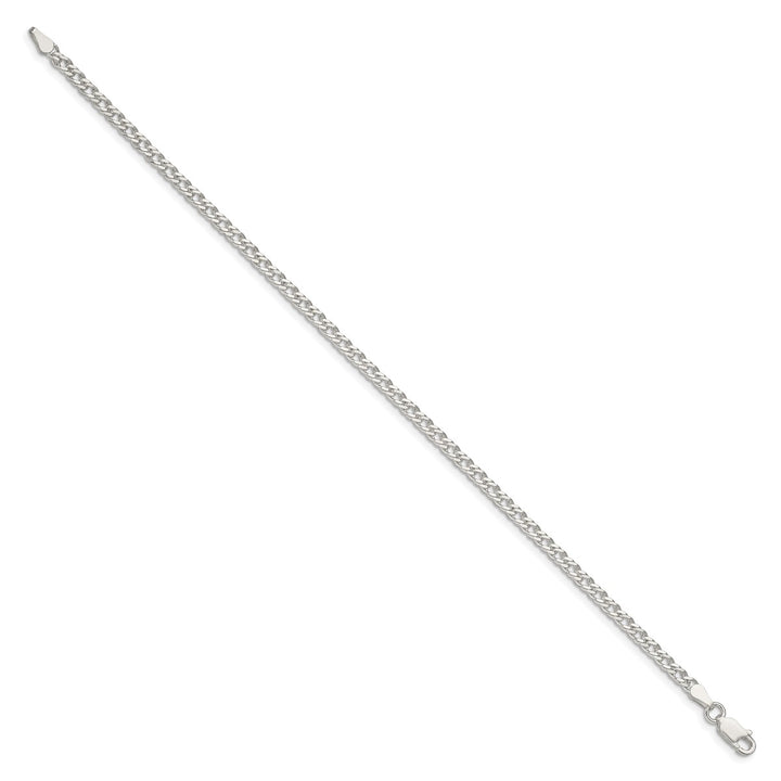Sterling Silver 3.3mm Open Link Bracelets, 7"