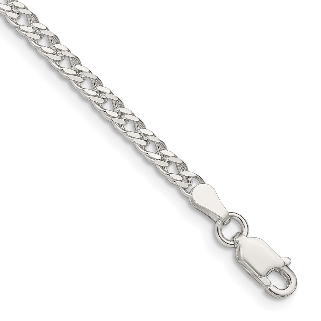 Sterling Silver 3.3mm Open Link Bracelets, 7"