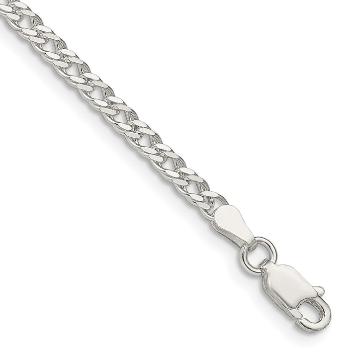 Sterling Silver 3.3mm Open Link Bracelets, 7"