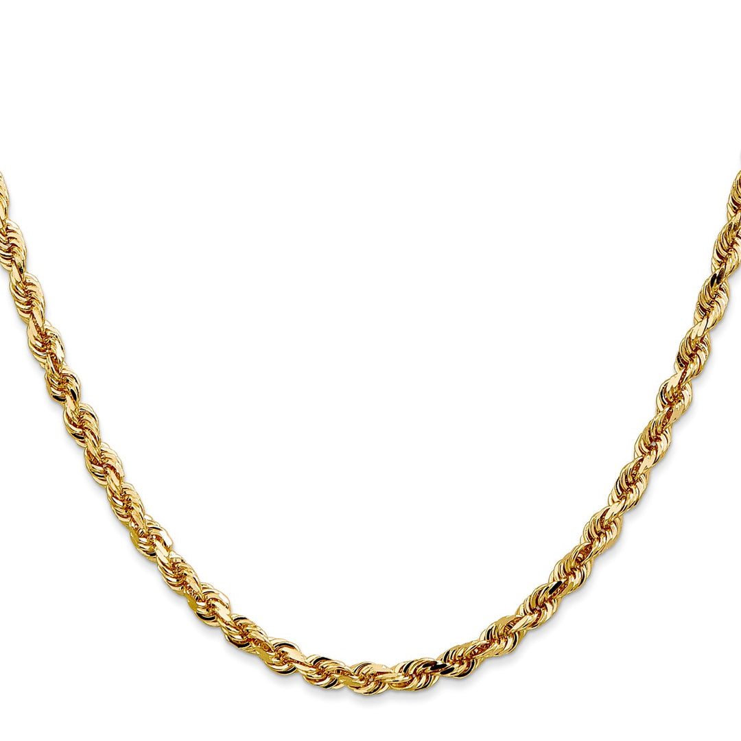 Gold 4mm Rope Chain, 1