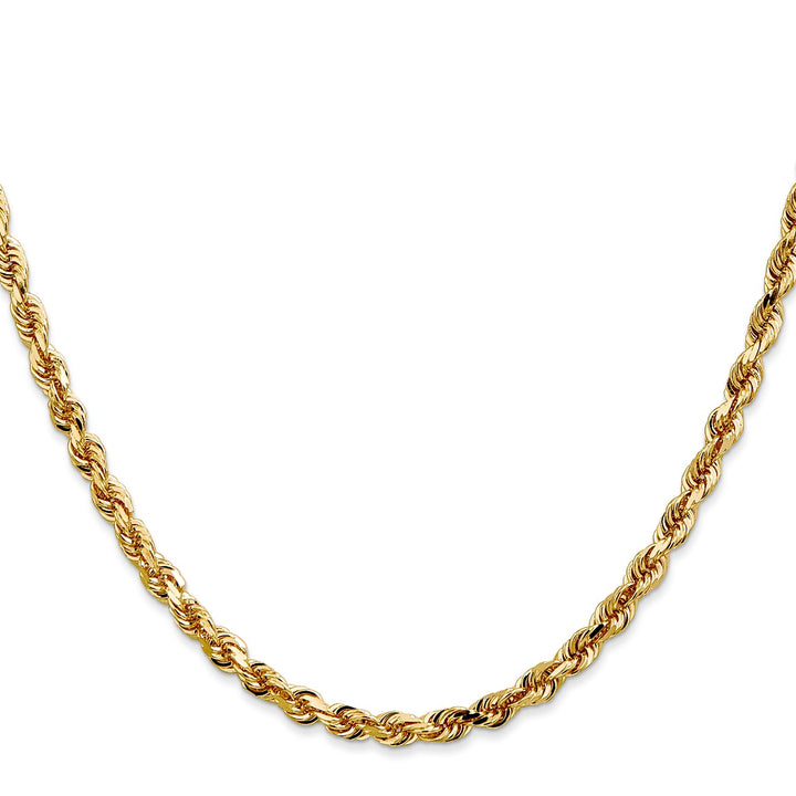 Gold 4mm Rope Chain, 1"