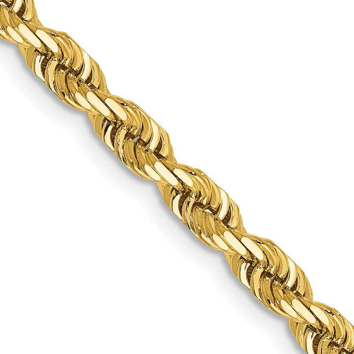 Gold 4mm Rope Chain, 1"