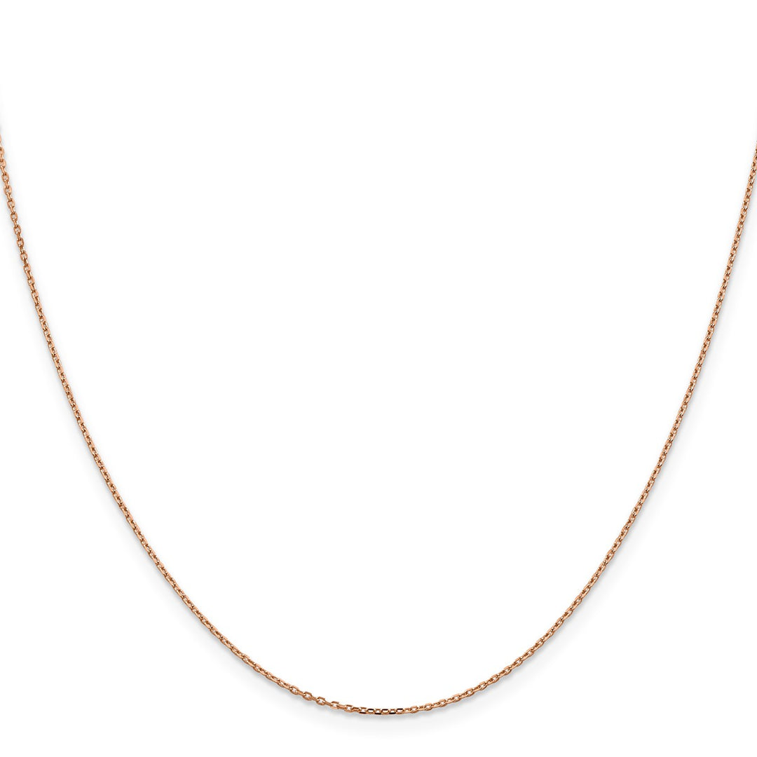 Gold 1mm Cable Chain, 16