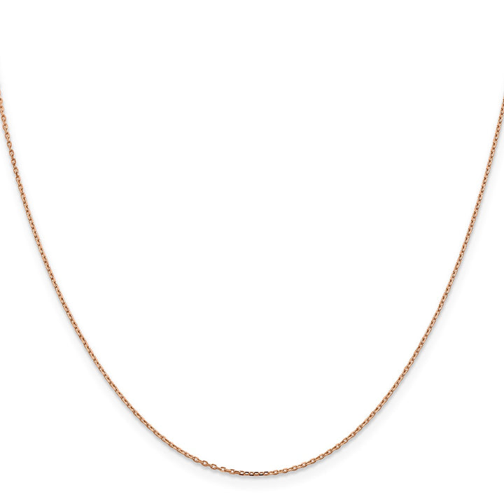 Gold 1mm Cable Chain, 16"