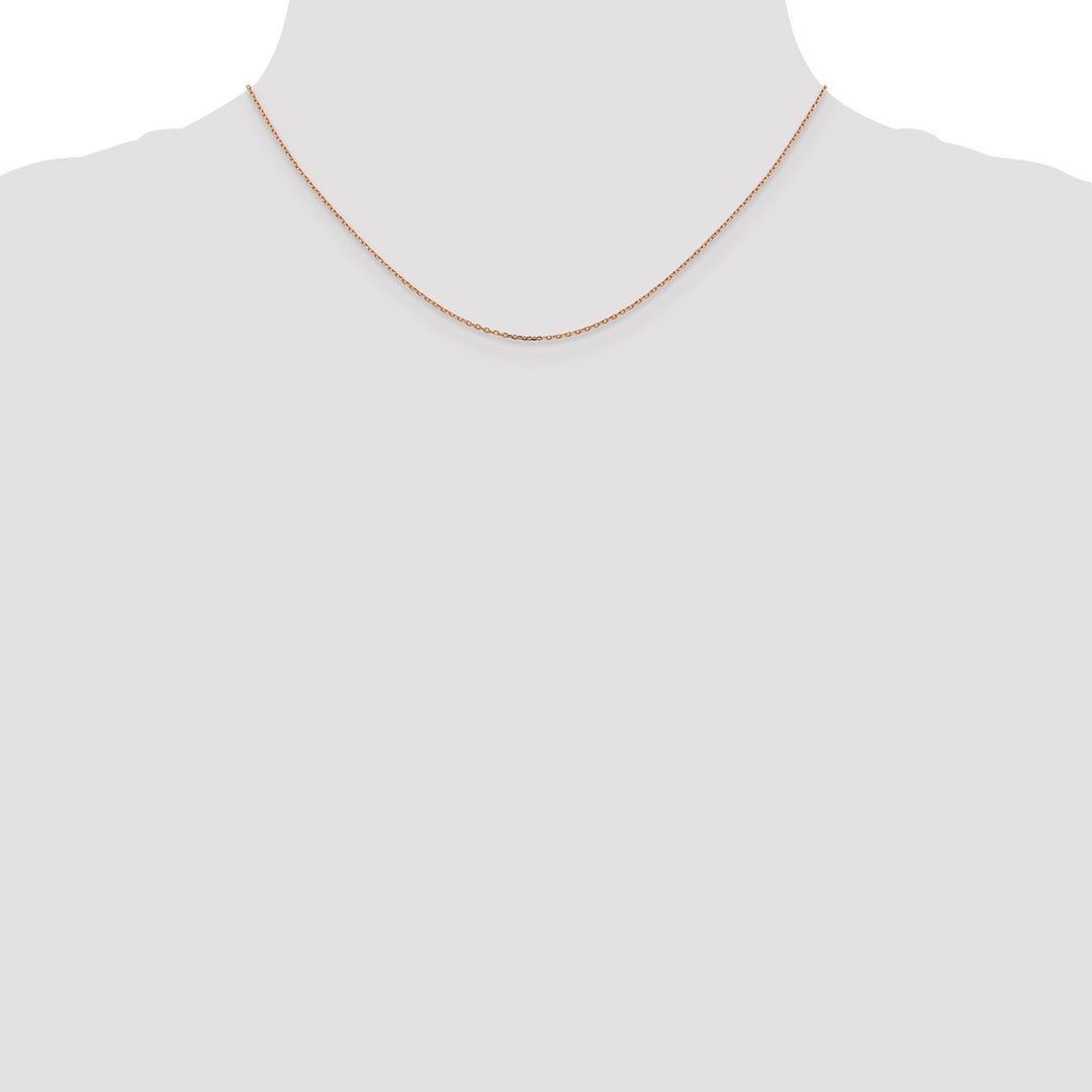 Gold 1mm Cable Chain, 16