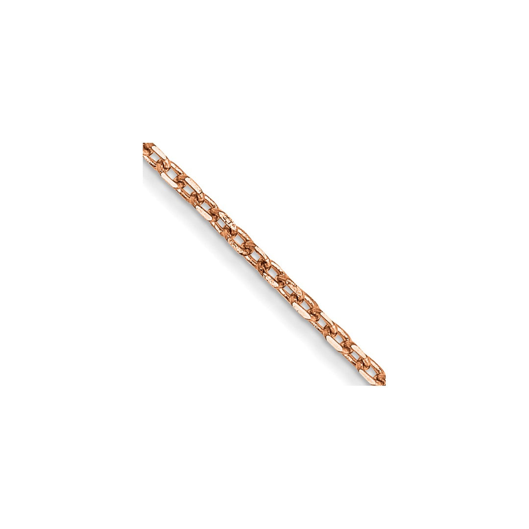 Gold 1mm Cable Chain, 16