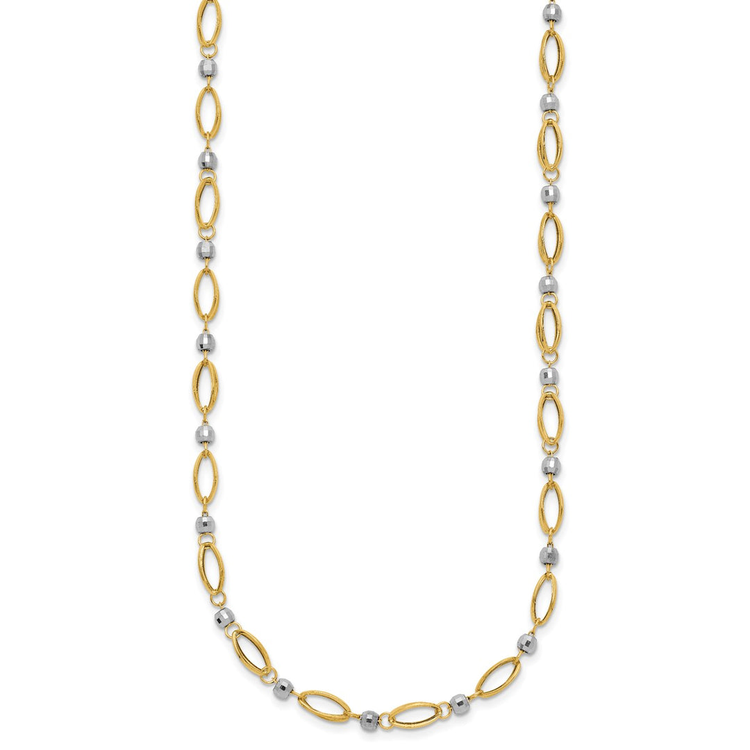 Gold 4mm Link, Other Necklace, 18