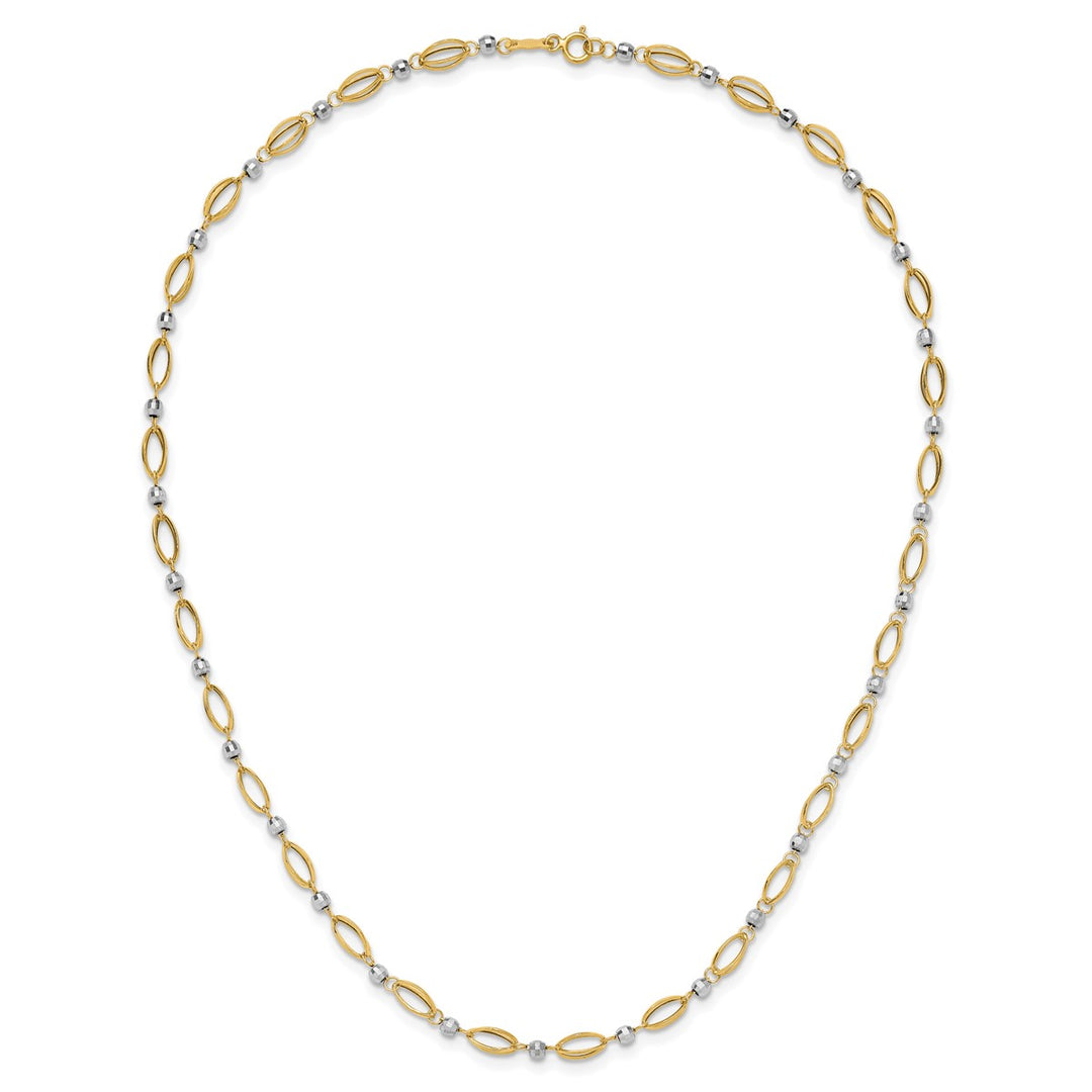 Gold 4mm Link, Other Necklace, 18