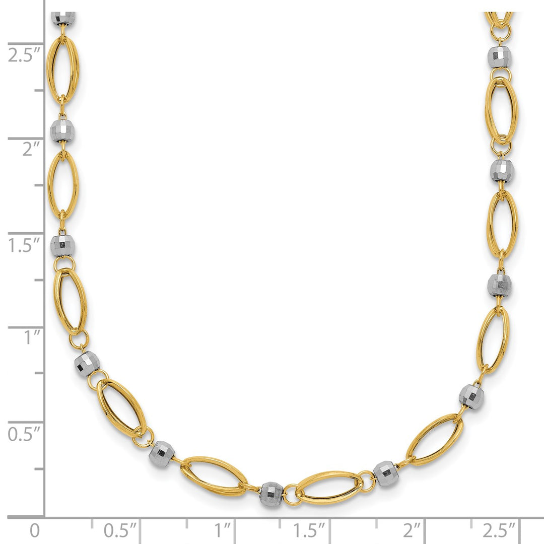 Gold 4mm Link, Other Necklace, 18