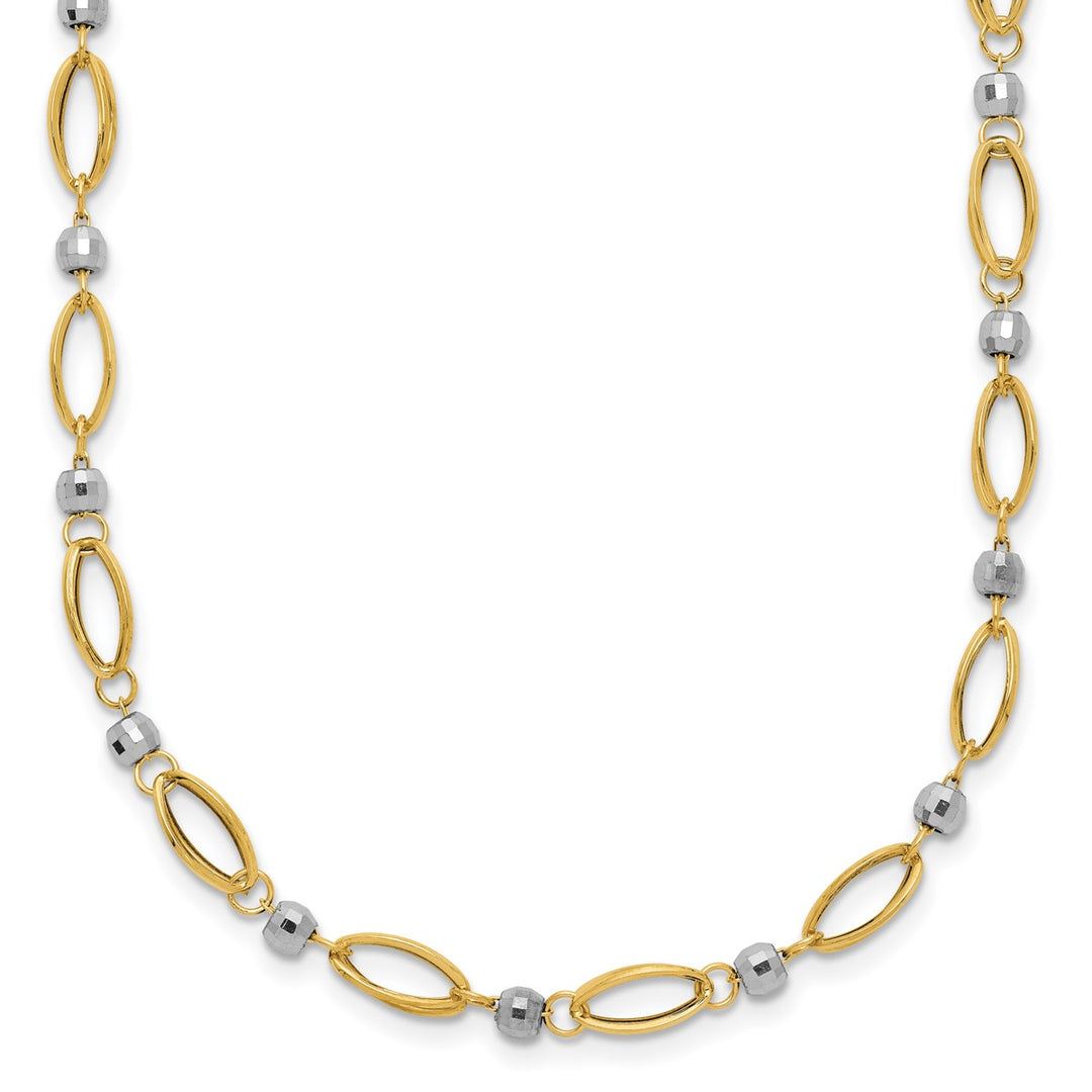 Gold 4mm Link, Other Necklace, 18