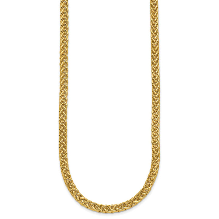 Gold 4.3mm Fancy Necklace, 17"