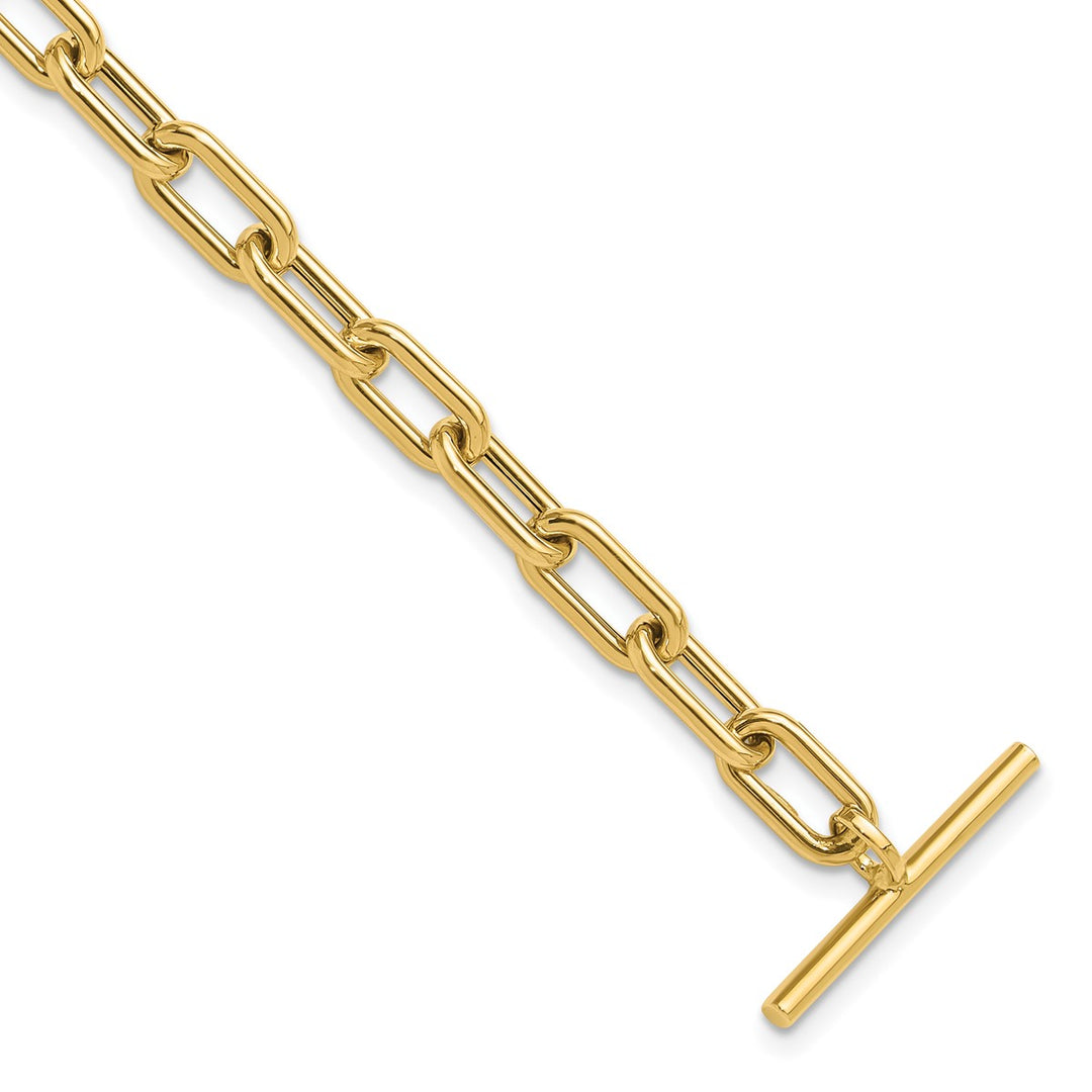 Gold 5mm Cable Bracelet, 7.5