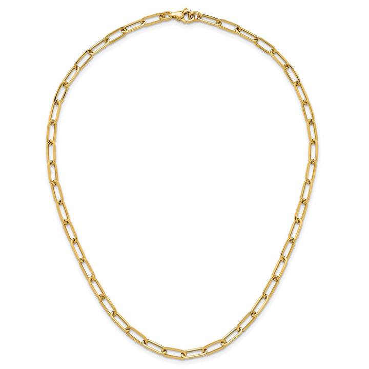 Gold 4.75mm Link, Other Necklace, 18"