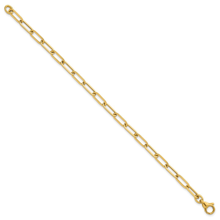 Gold 4.75mm Link, Other Bracelet, 7.75"