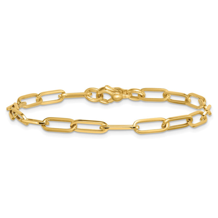Gold 4.75mm Link, Other Bracelet, 7.75"