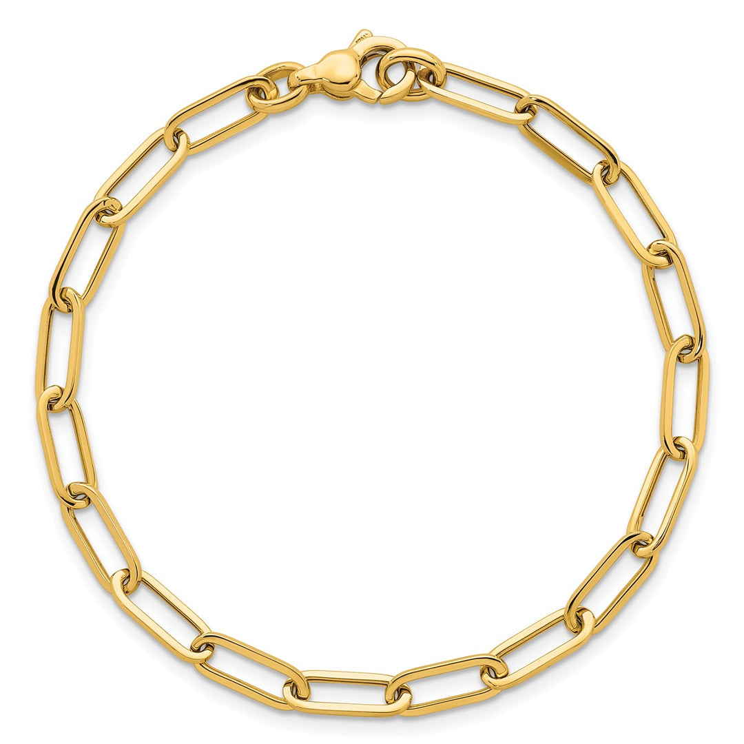 Gold 4.75mm Link, Other Bracelet, 7.75