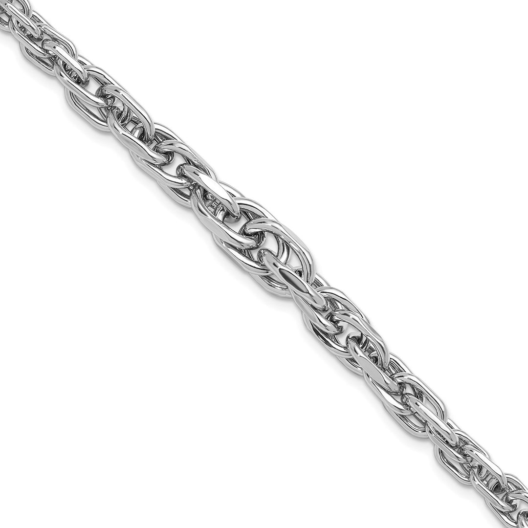 Sterling Silver 6.9 to 10.15 mm (range) Link, Other Bracelet, 7.5"