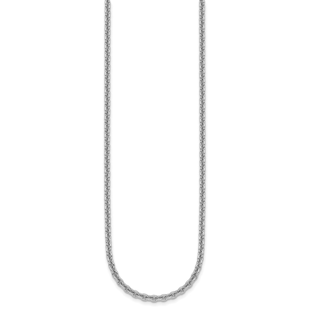 Sterling Silver 3.1mm Rolo Chain, 16