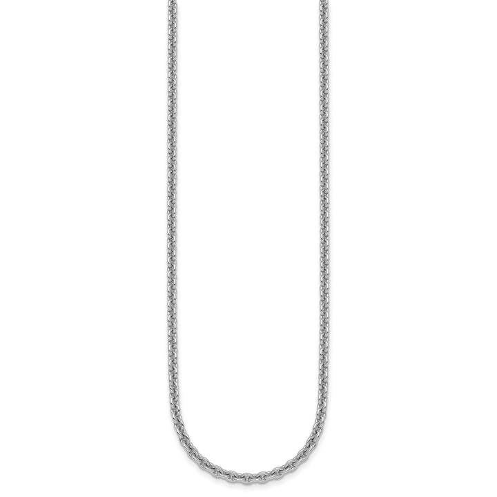 Sterling Silver 3.1mm Rolo Chain, 16"