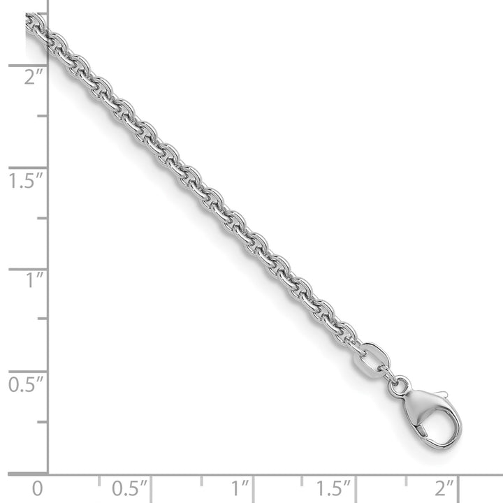Sterling Silver 3.1mm Rolo Chain, 16"
