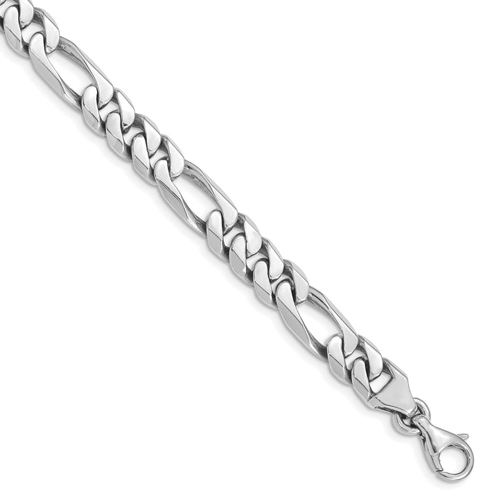 Gold 8mm Figaro Chain, 1"