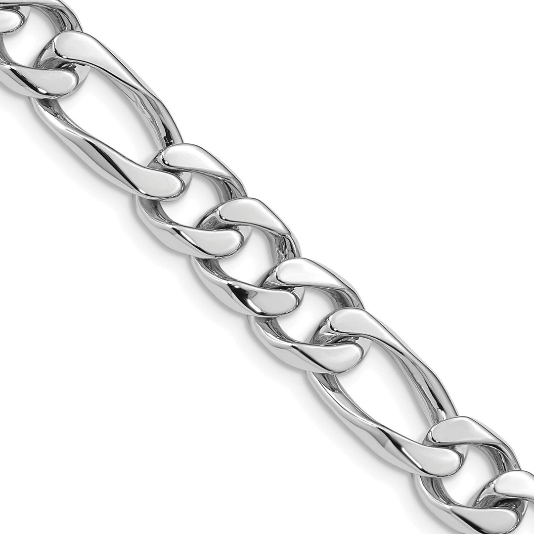 Gold 9mm Figaro Chain, 1"