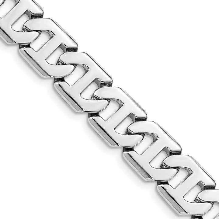 Gold 10.2mm Fancy Chain, 1"