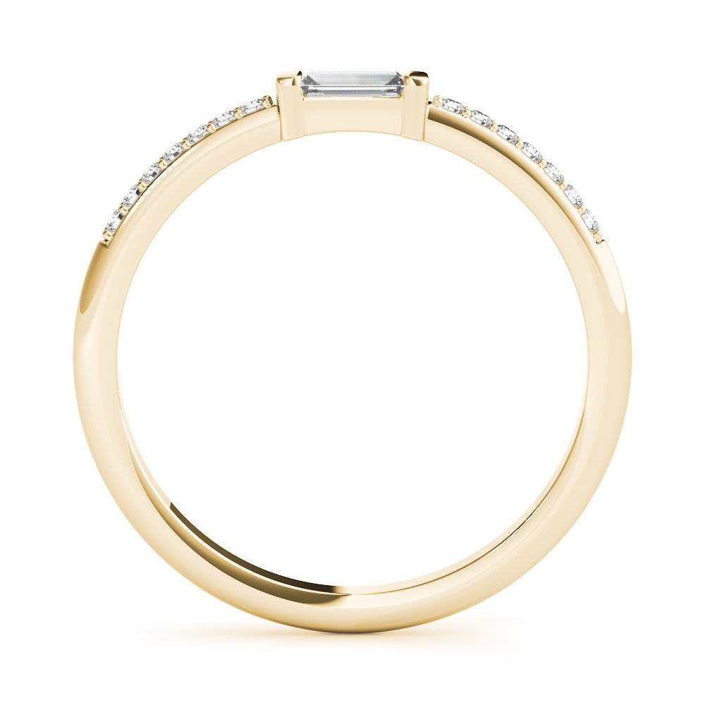 Accented East-West Baguette Ring - Fashion Ring - Design Jewellers Edmonton