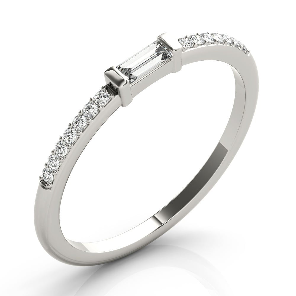 Accented East-West Baguette Ring - Fashion Ring - Design Jewellers Edmonton