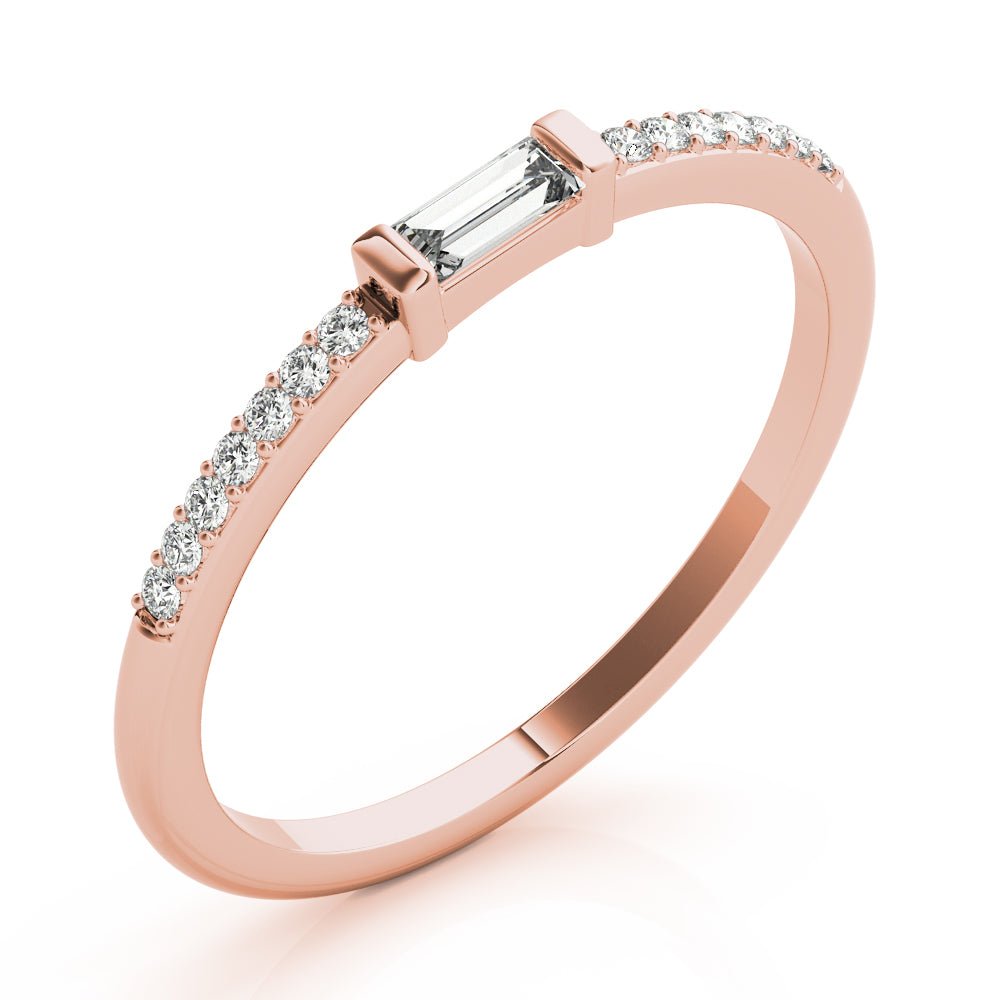 Accented East-West Baguette Ring - Fashion Ring - Design Jewellers Edmonton