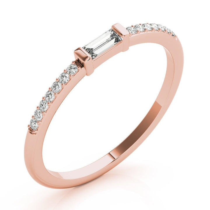 Accented East-West Baguette Ring - Fashion Ring - Design Jewellers Edmonton