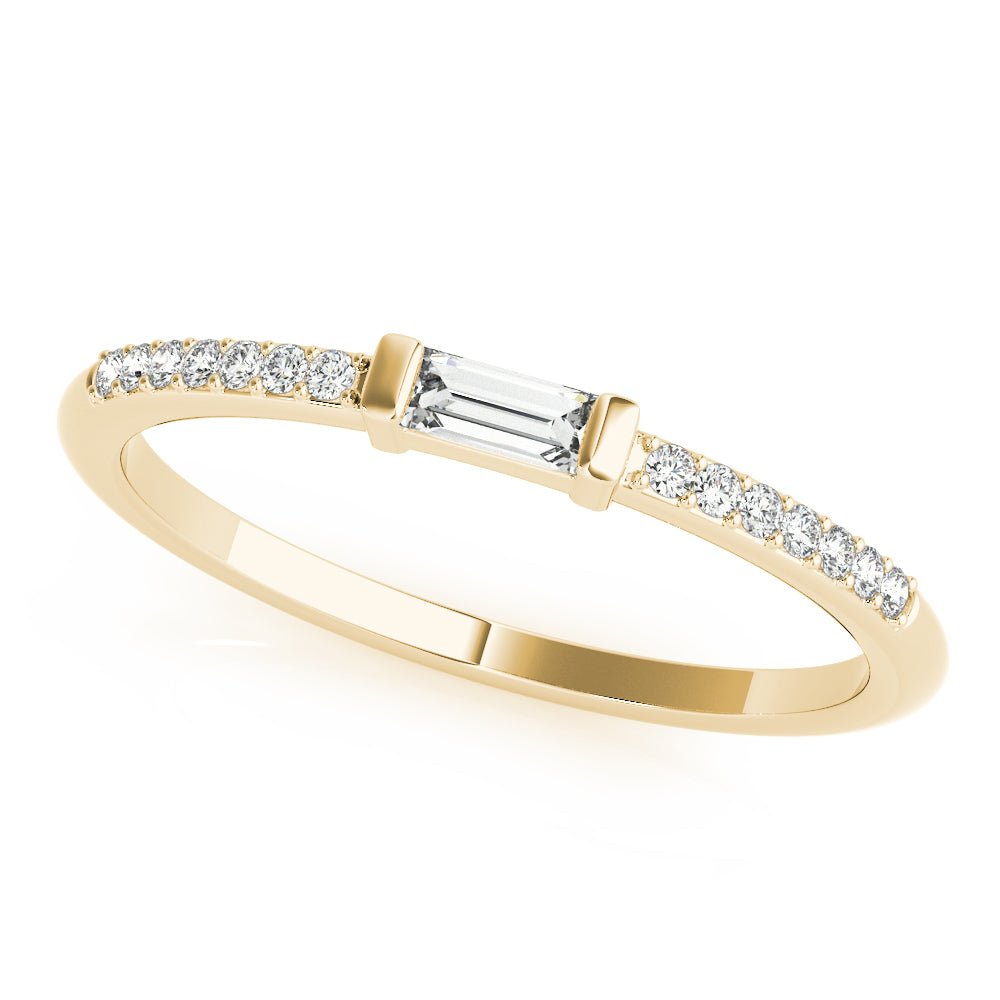 Accented East-West Baguette Ring - Fashion Ring - Design Jewellers Edmonton