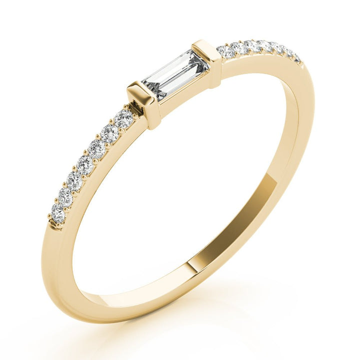 Accented East-West Baguette Ring - Fashion Ring - Design Jewellers Edmonton
