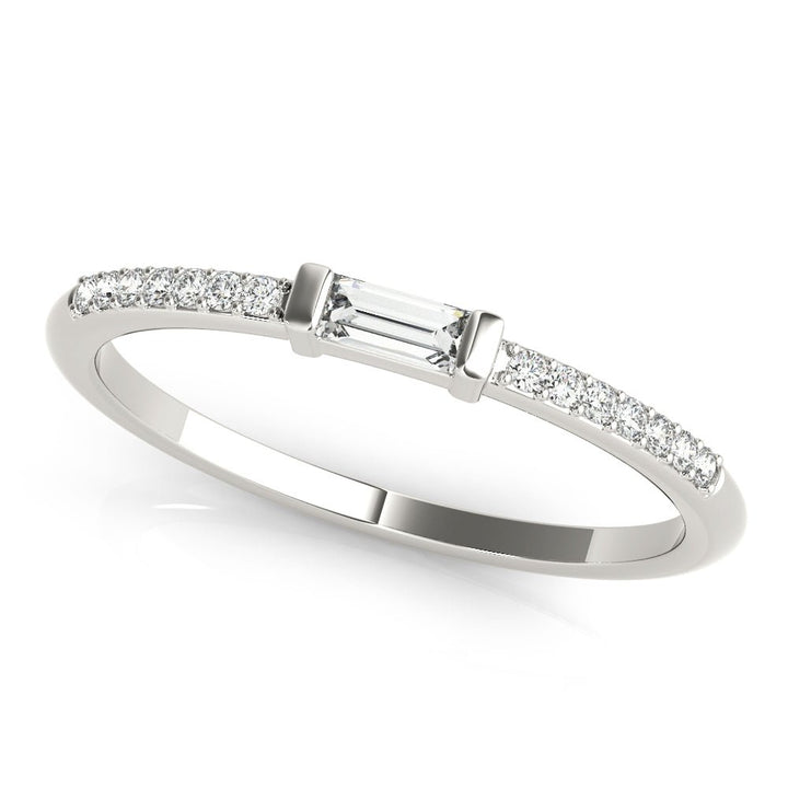 Accented East-West Baguette Ring - Fashion Ring - Design Jewellers Edmonton