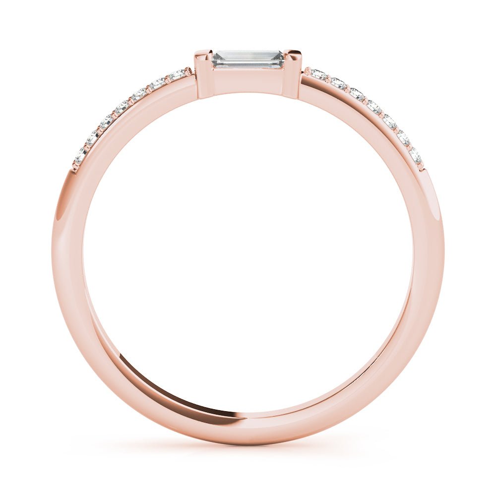 Accented East-West Baguette Ring - Fashion Ring - Design Jewellers Edmonton