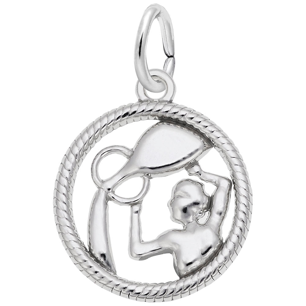 Aquarius Water Carrier Charm - Charms - Design Jewellers Edmonton