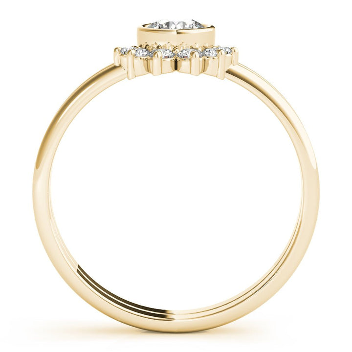 Bezel Set Fashion Ring - Fashion Ring - Design Jewellers Edmonton