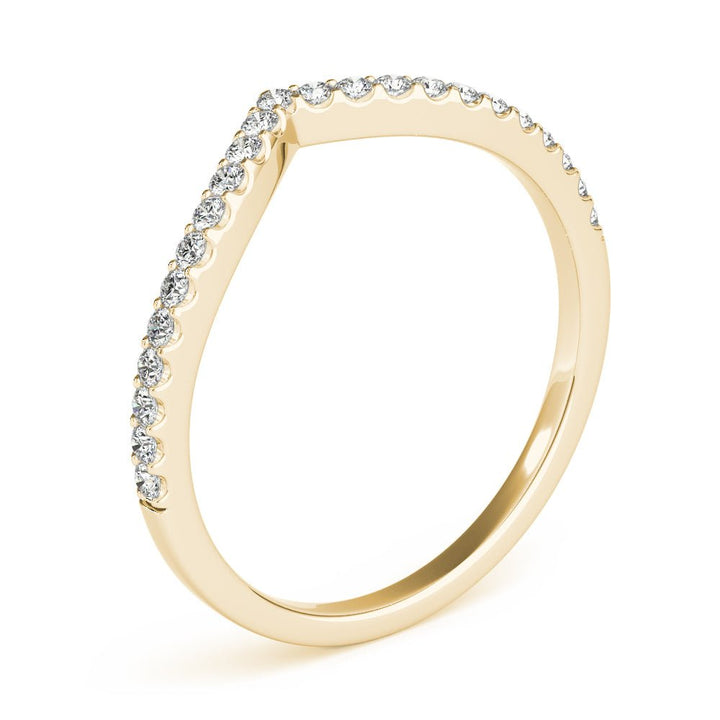Chevron Diamond Wedding Band - Wedding Band - Design Jewellers Edmonton