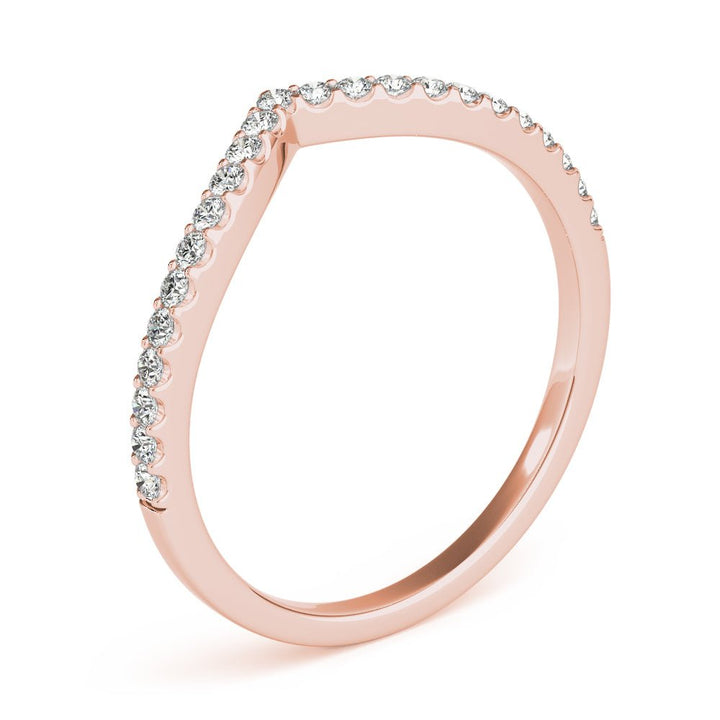 Chevron Diamond Wedding Band - Wedding Band - Design Jewellers Edmonton
