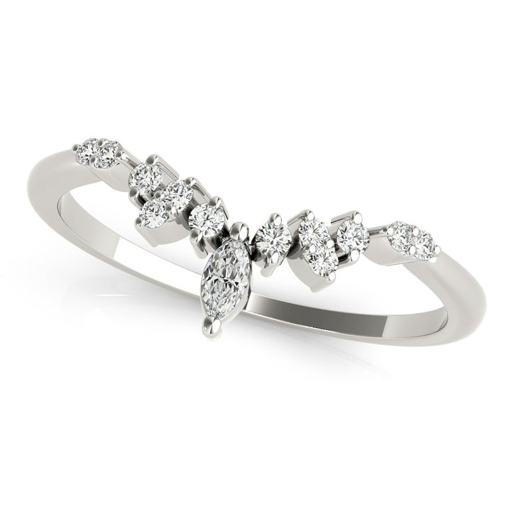 Chevron Marquise Band - Fashion Ring - Design Jewellers Edmonton