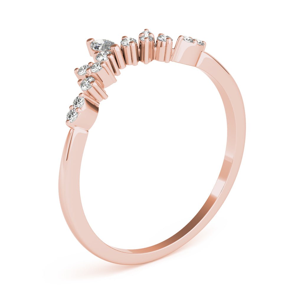 Chevron Marquise Band - Fashion Ring - Design Jewellers Edmonton