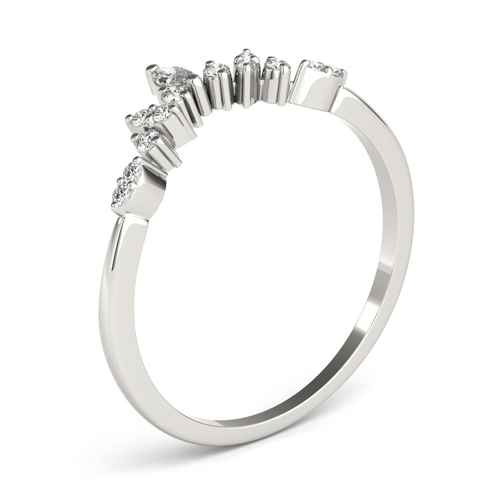 Chevron Marquise Band - Fashion Ring - Design Jewellers Edmonton