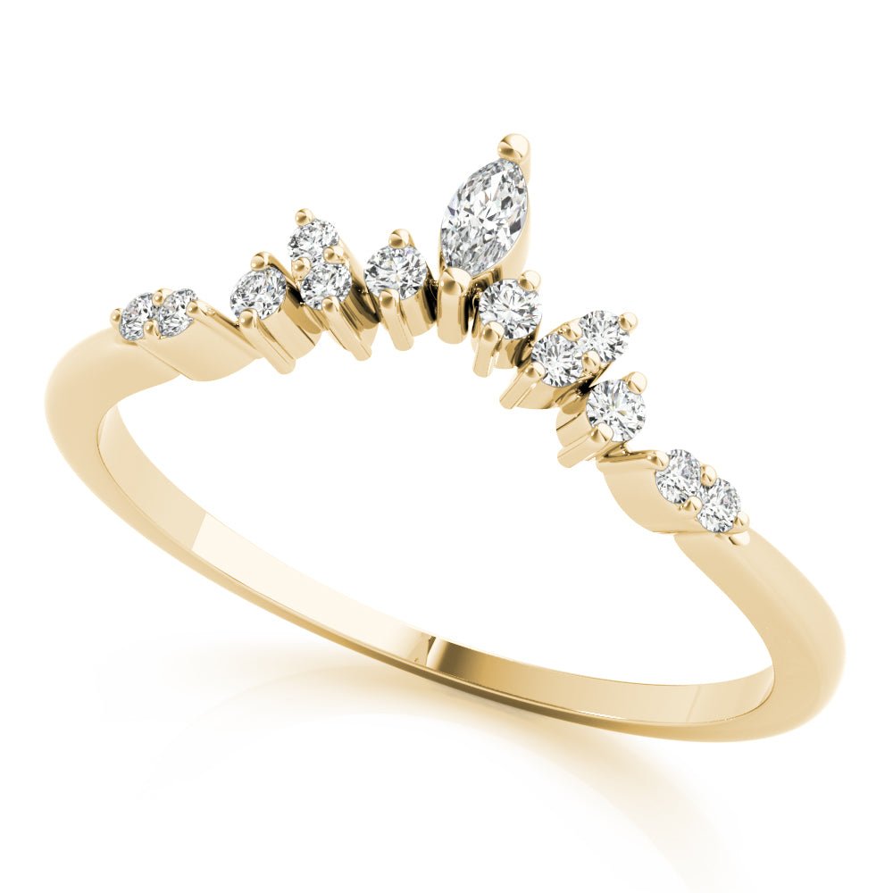 Chevron Marquise Band - Fashion Ring - Design Jewellers Edmonton