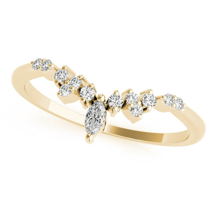 Chevron Marquise Band - Fashion Ring - Design Jewellers Edmonton