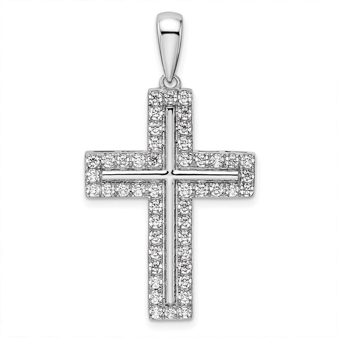 Diamond Cross Pendant - Pendant - Design Jewellers Edmonton