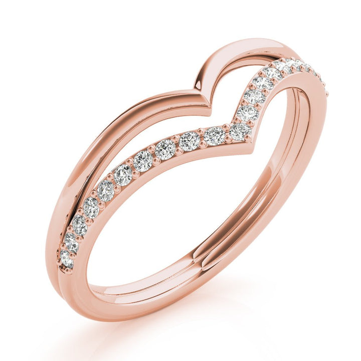 Double Chevron Band - Fashion Ring - Design Jewellers Edmonton