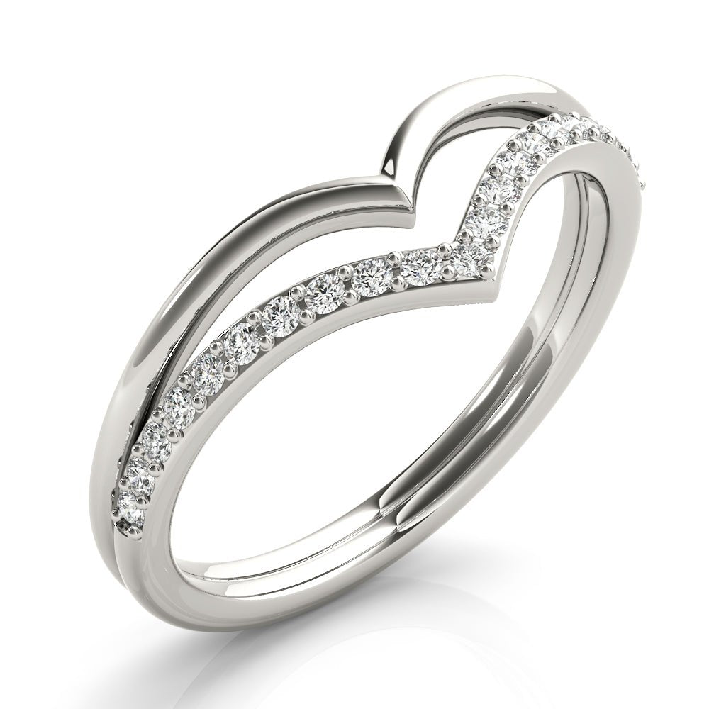 Double Chevron Band - Fashion Ring - Design Jewellers Edmonton