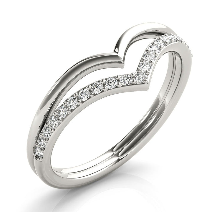 Double Chevron Band - Fashion Ring - Design Jewellers Edmonton